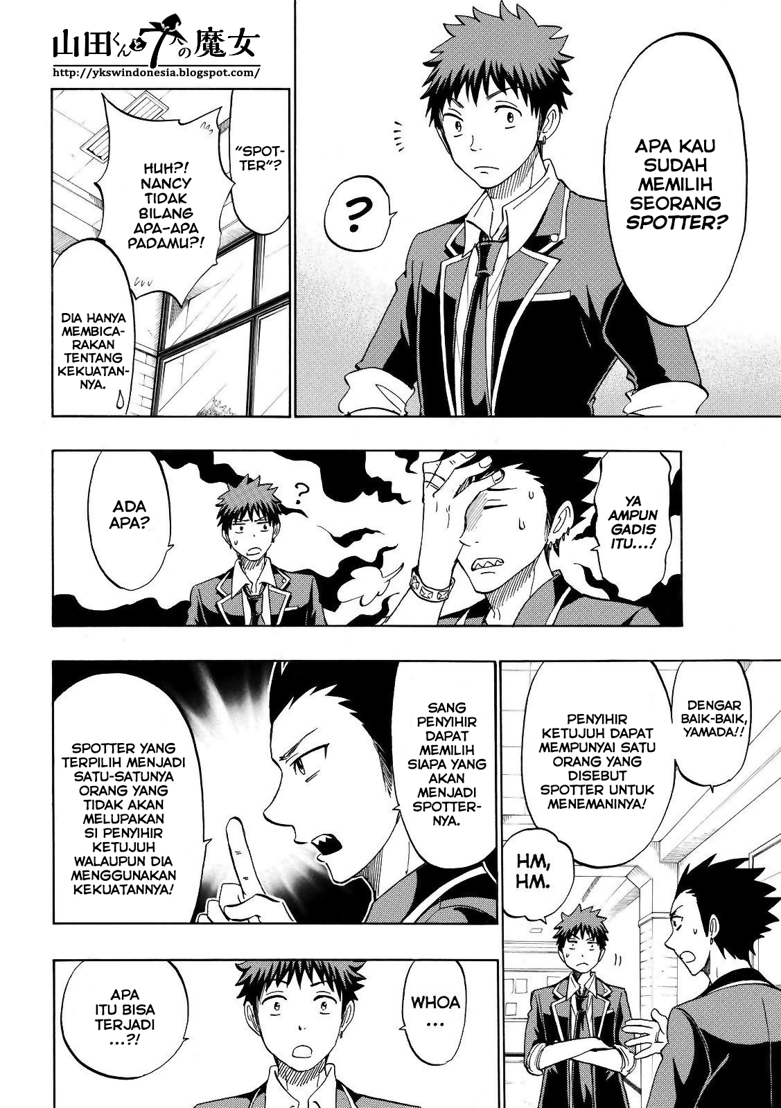 Yamada-kun to 7-nin no Majo Chapter 166 Gambar 16