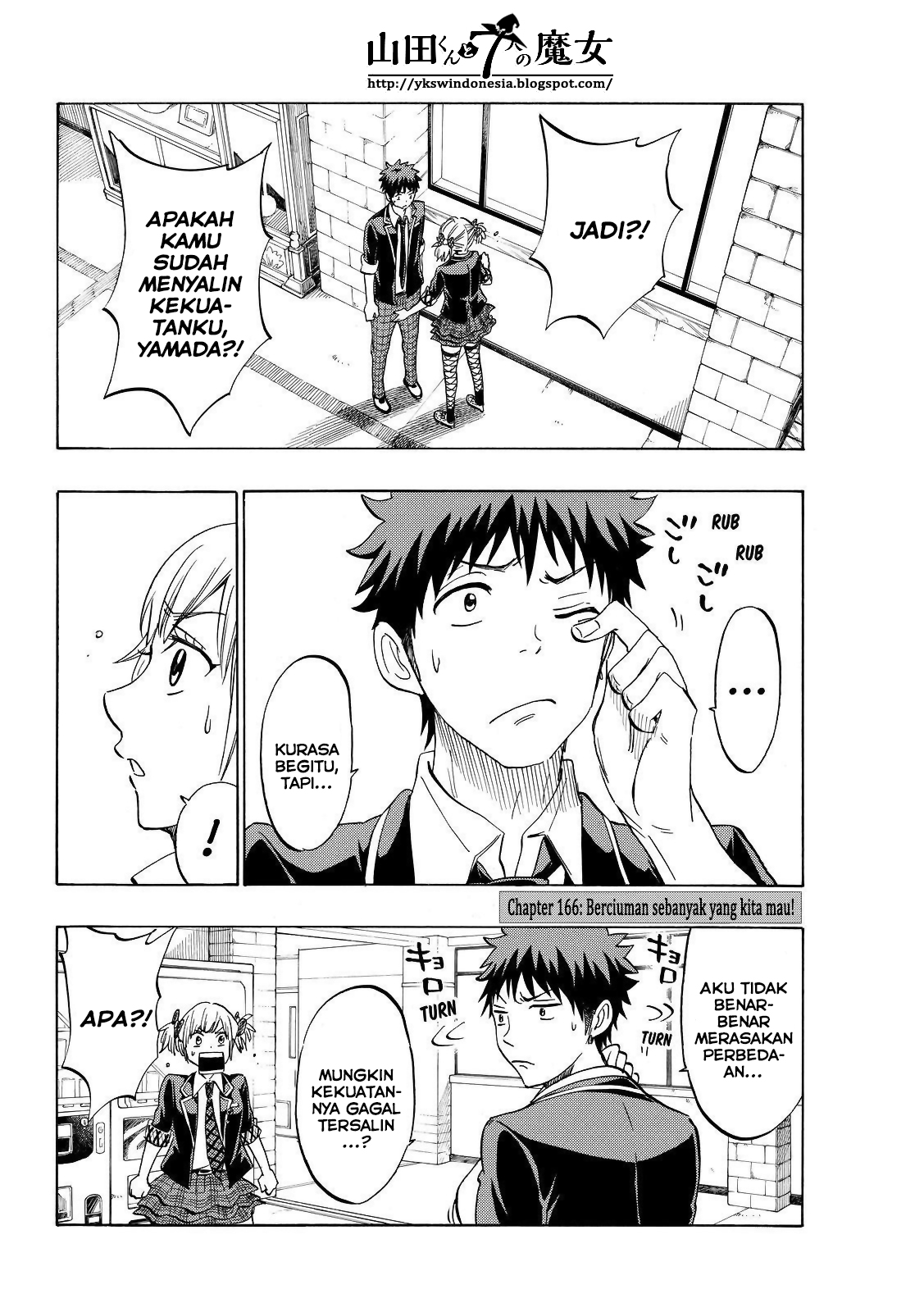 Yamada-kun to 7-nin no Majo Chapter 166 Gambar 3