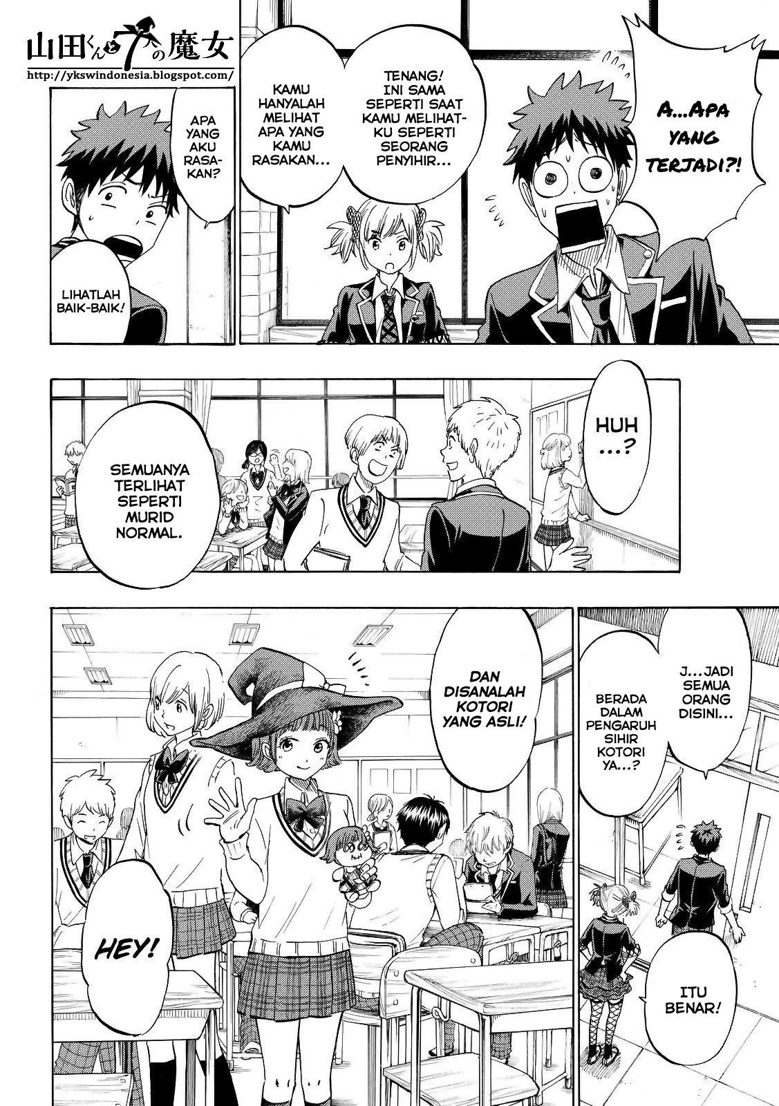 Yamada-kun to 7-nin no Majo Chapter 166 Gambar 8