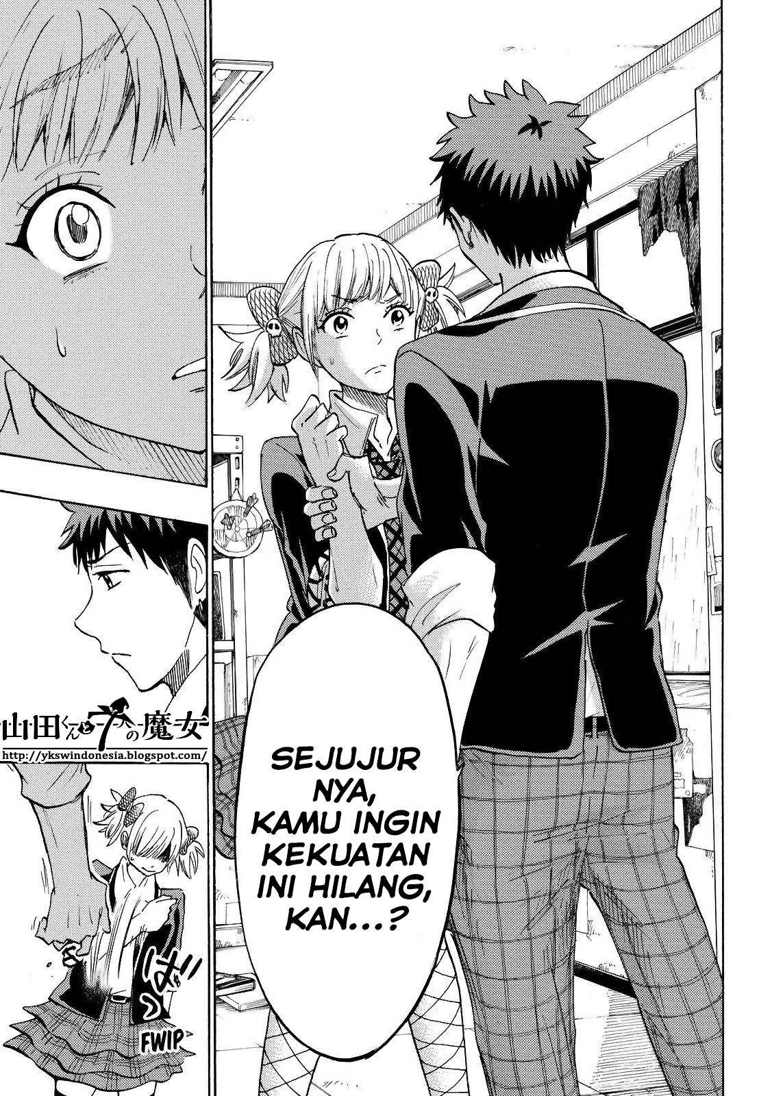 Yamada-kun to 7-nin no Majo Chapter 165 Gambar 17