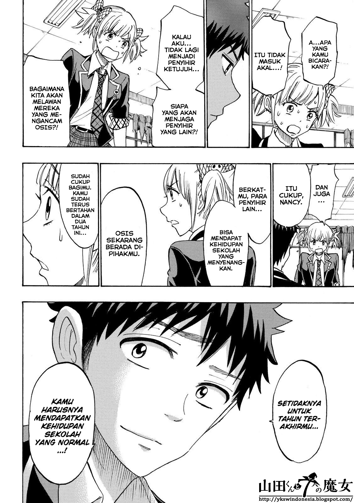 Yamada-kun to 7-nin no Majo Chapter 165 Gambar 18
