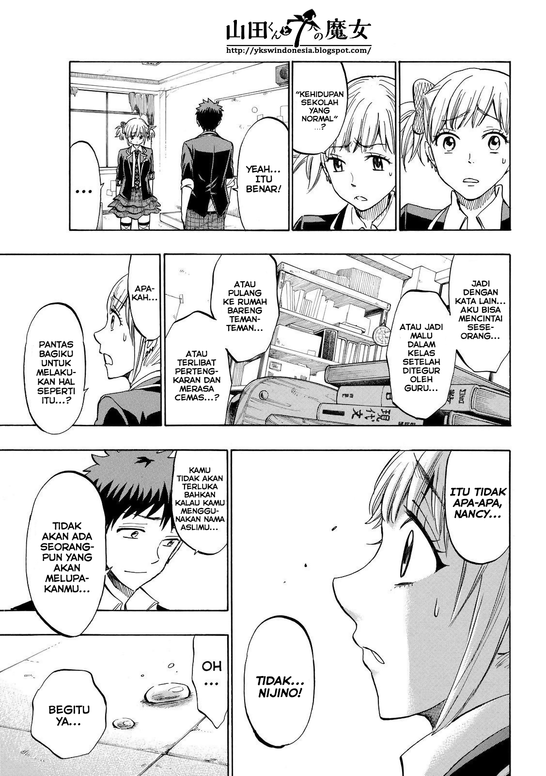 Yamada-kun to 7-nin no Majo Chapter 165 Gambar 19