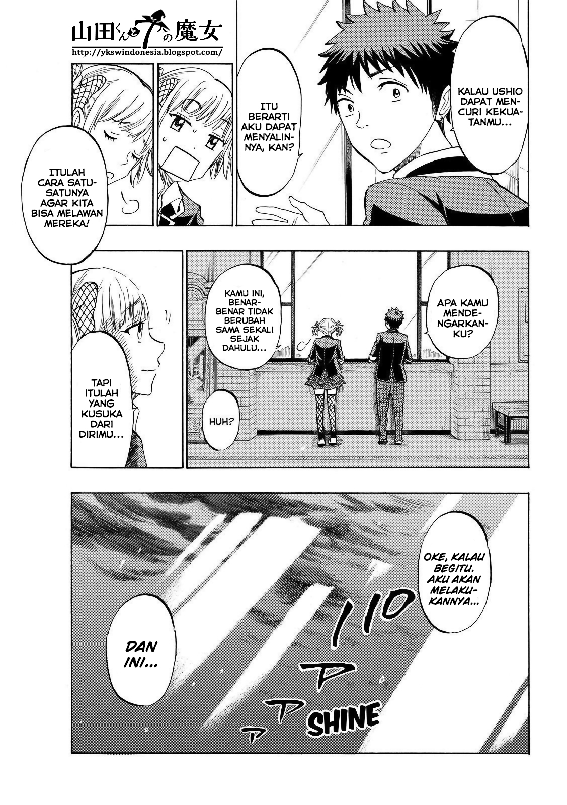 Yamada-kun to 7-nin no Majo Chapter 165 Gambar 25