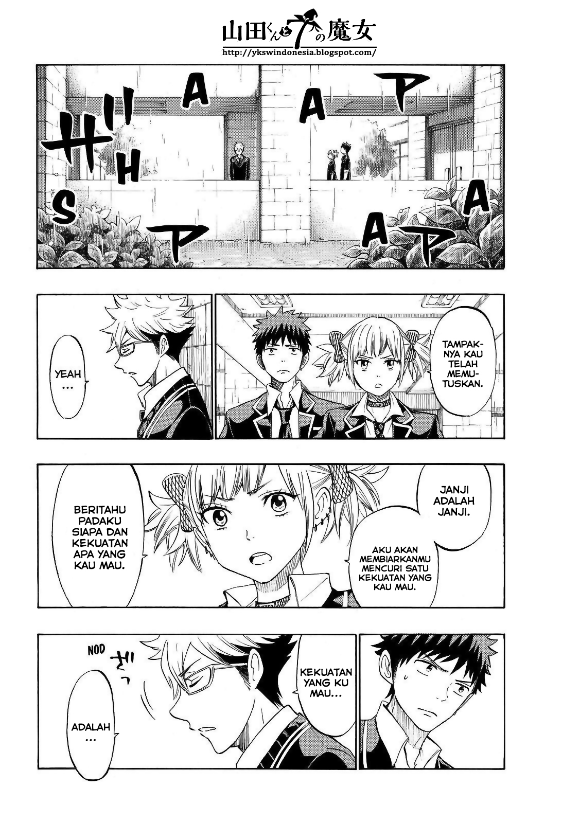 Yamada-kun to 7-nin no Majo Chapter 165 Gambar 6