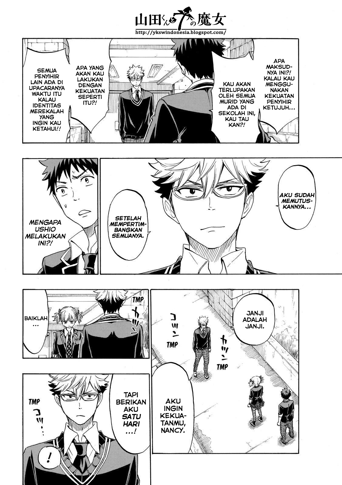 Yamada-kun to 7-nin no Majo Chapter 165 Gambar 8