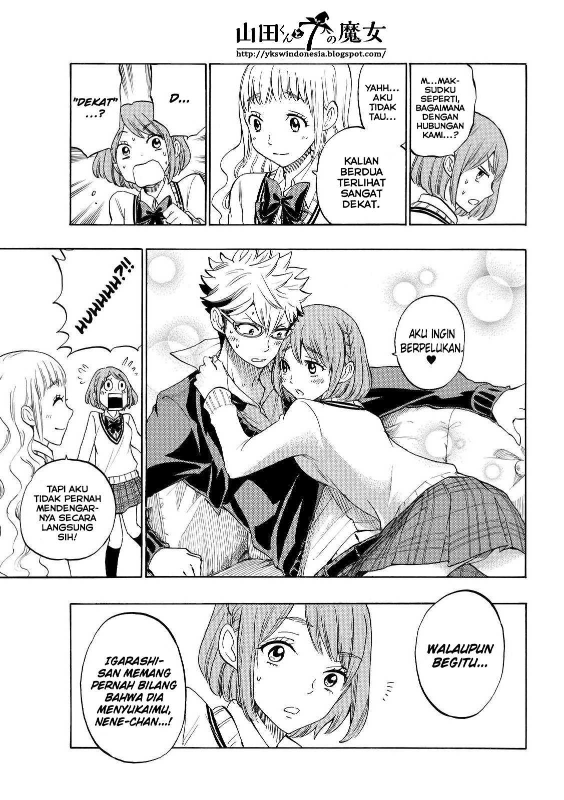 Yamada-kun to 7-nin no Majo Chapter 164 Gambar 10