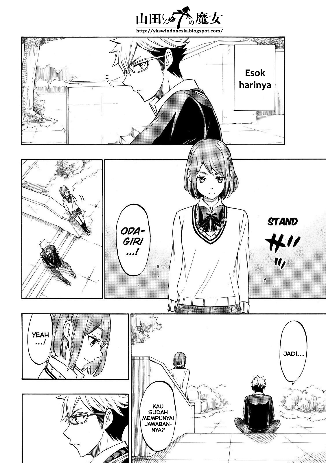 Yamada-kun to 7-nin no Majo Chapter 164 Gambar 15
