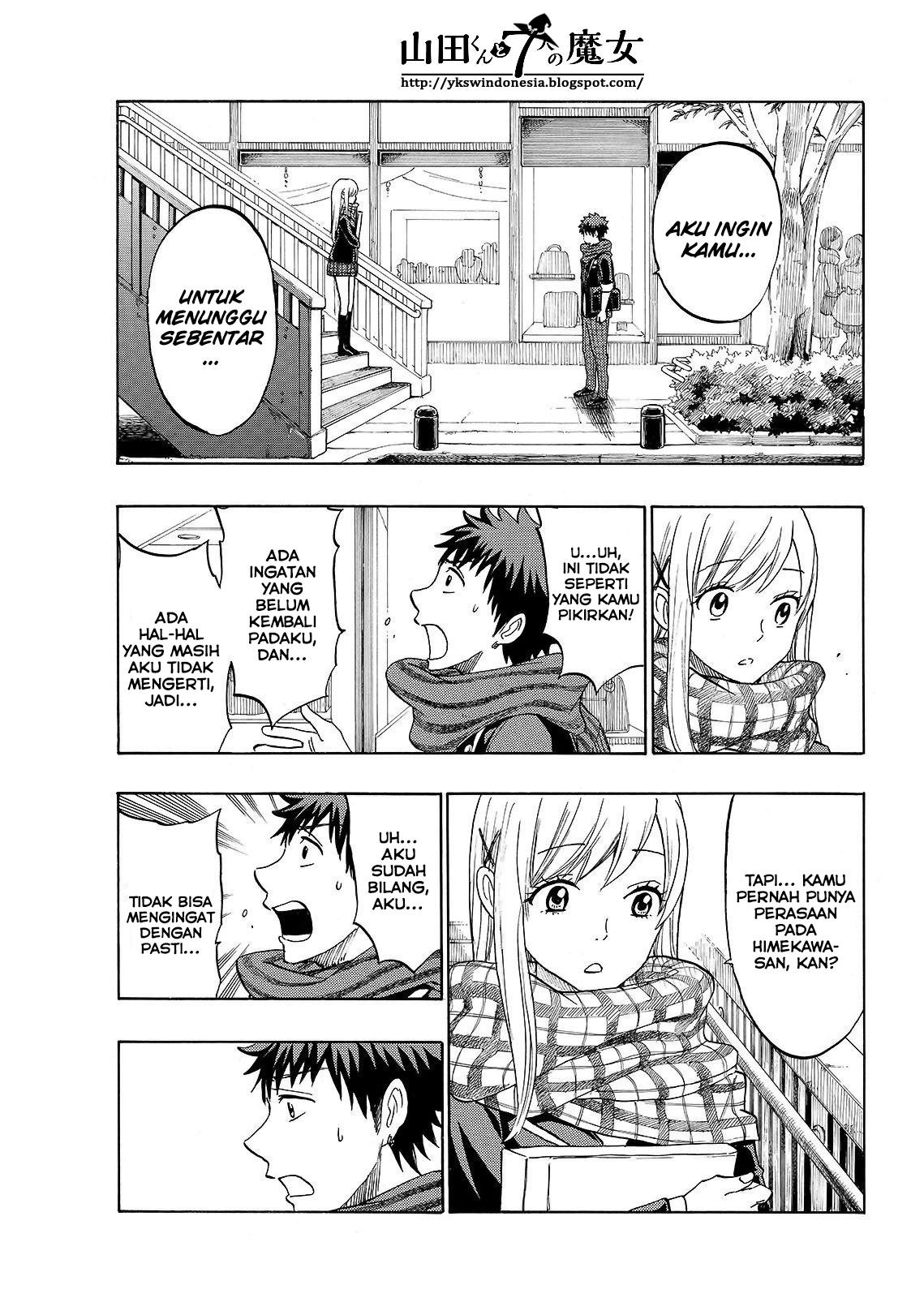Yamada-kun to 7-nin no Majo Chapter 163 Gambar 12