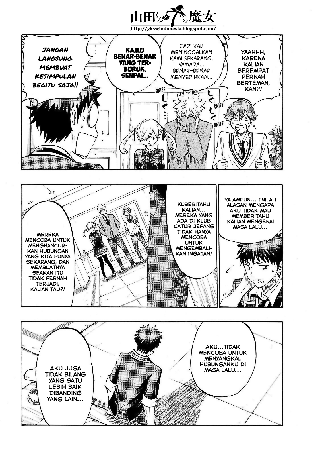 Yamada-kun to 7-nin no Majo Chapter 163 Gambar 5