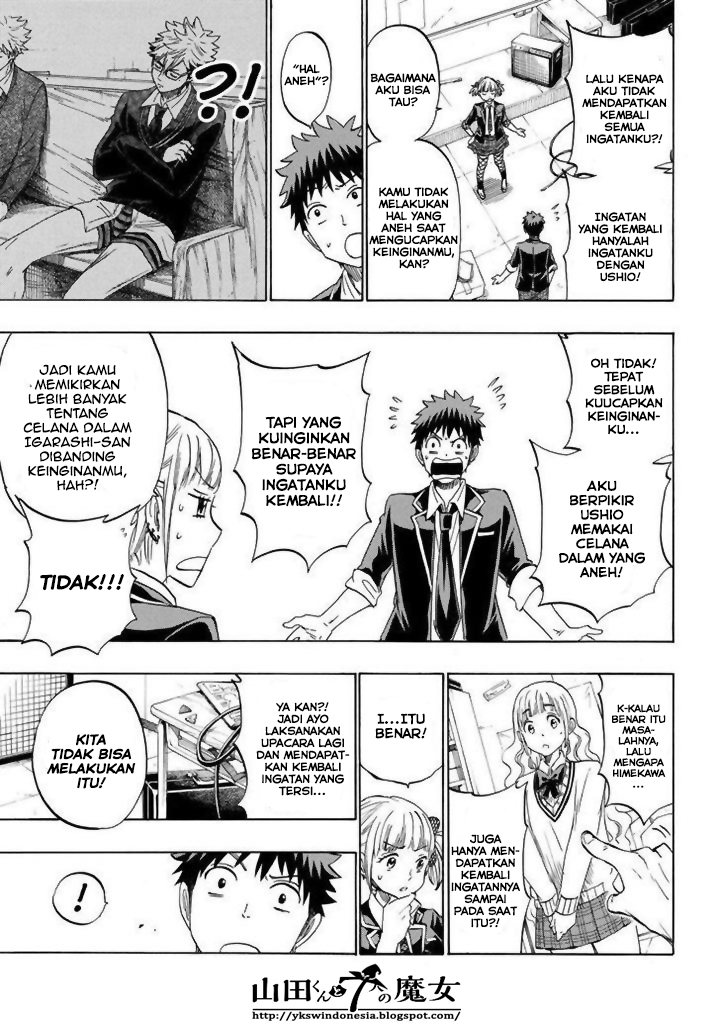 Yamada-kun to 7-nin no Majo Chapter 162 Gambar 16