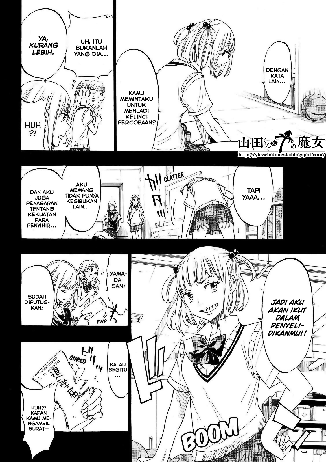 Yamada-kun to 7-nin no Majo Chapter 159 Gambar 10