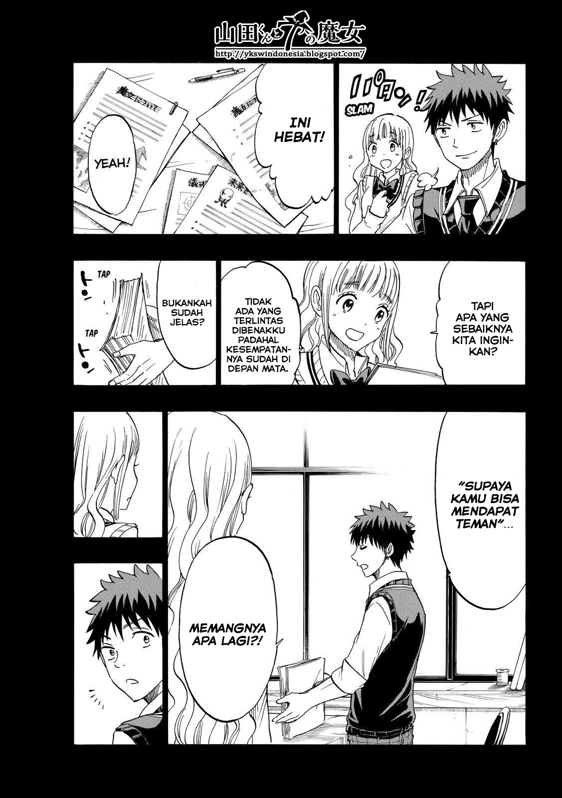 Yamada-kun to 7-nin no Majo Chapter 159 Gambar 19