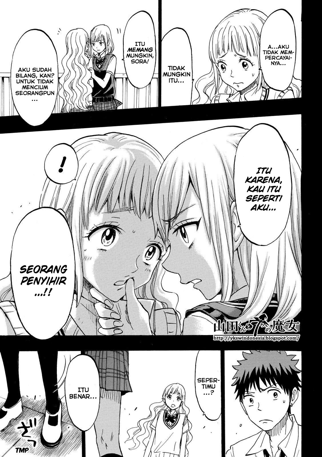 Yamada-kun to 7-nin no Majo Chapter 158 Gambar 16