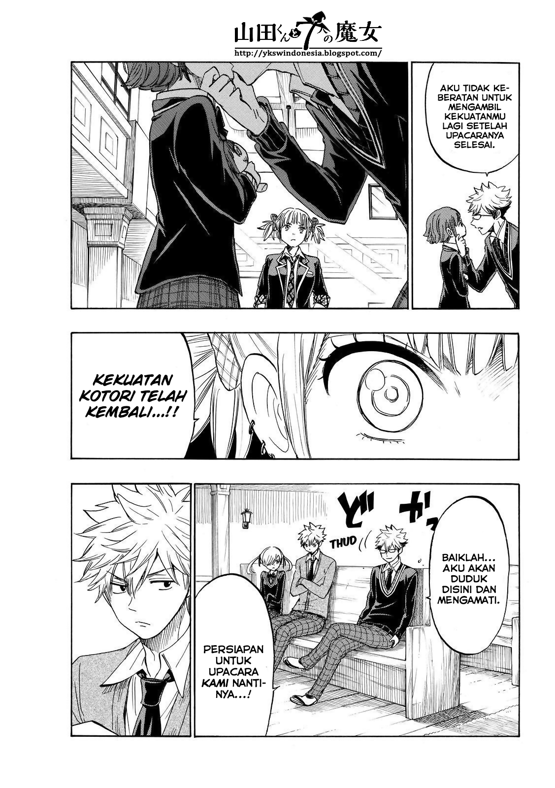 Yamada-kun to 7-nin no Majo Chapter 157 Gambar 4