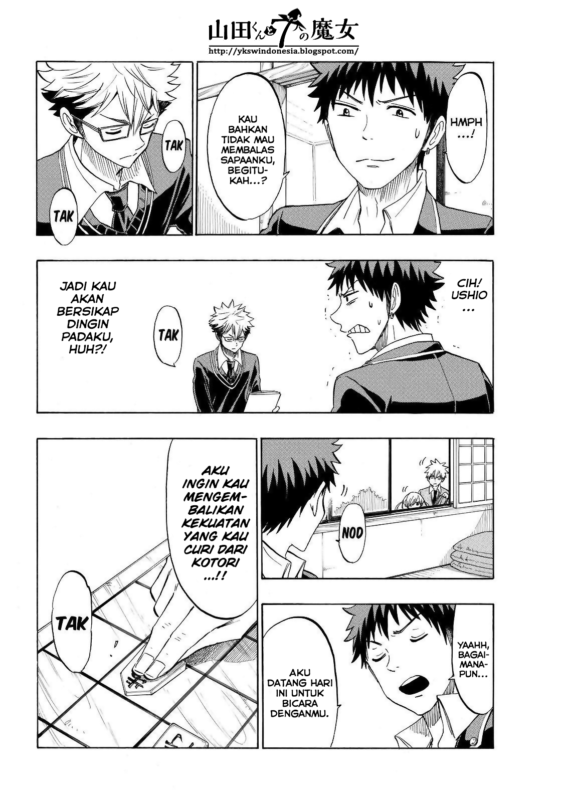 Yamada-kun to 7-nin no Majo Chapter 156 Gambar 9
