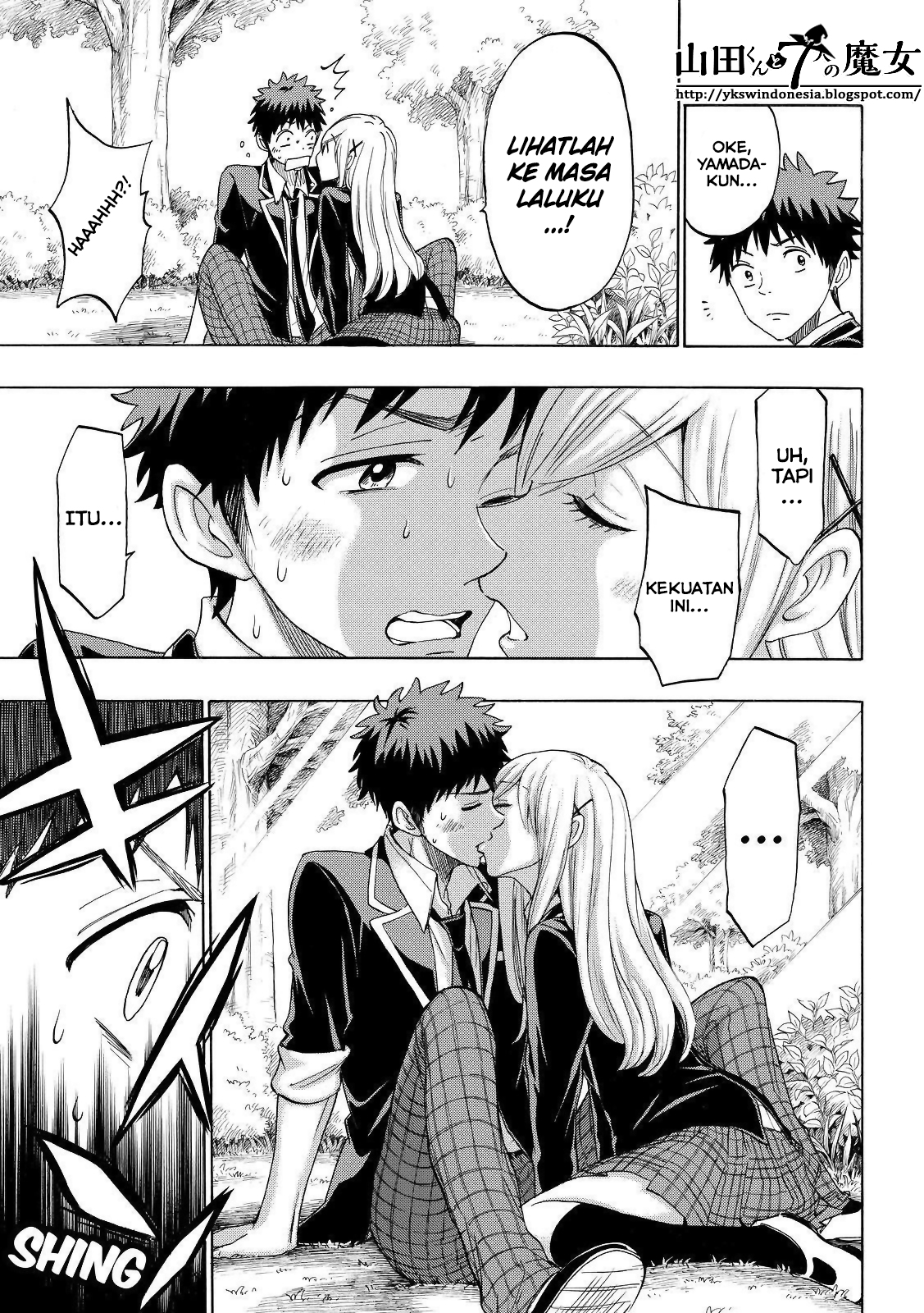 Yamada-kun to 7-nin no Majo Chapter 154 Gambar 15