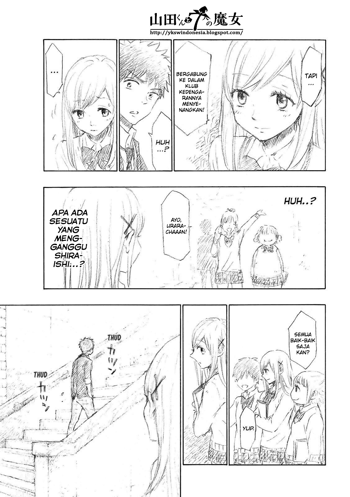 Yamada-kun to 7-nin no Majo Chapter 154 Gambar 17
