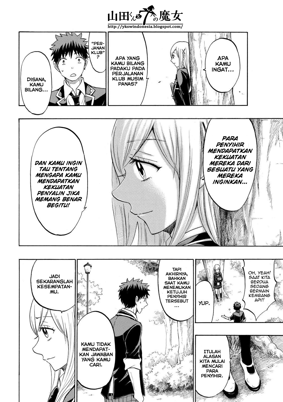 Yamada-kun to 7-nin no Majo Chapter 154 Gambar 23