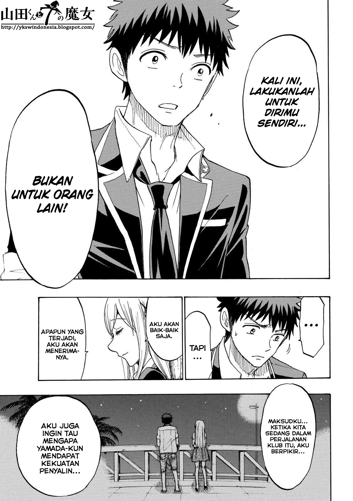 Yamada-kun to 7-nin no Majo Chapter 154 Gambar 24