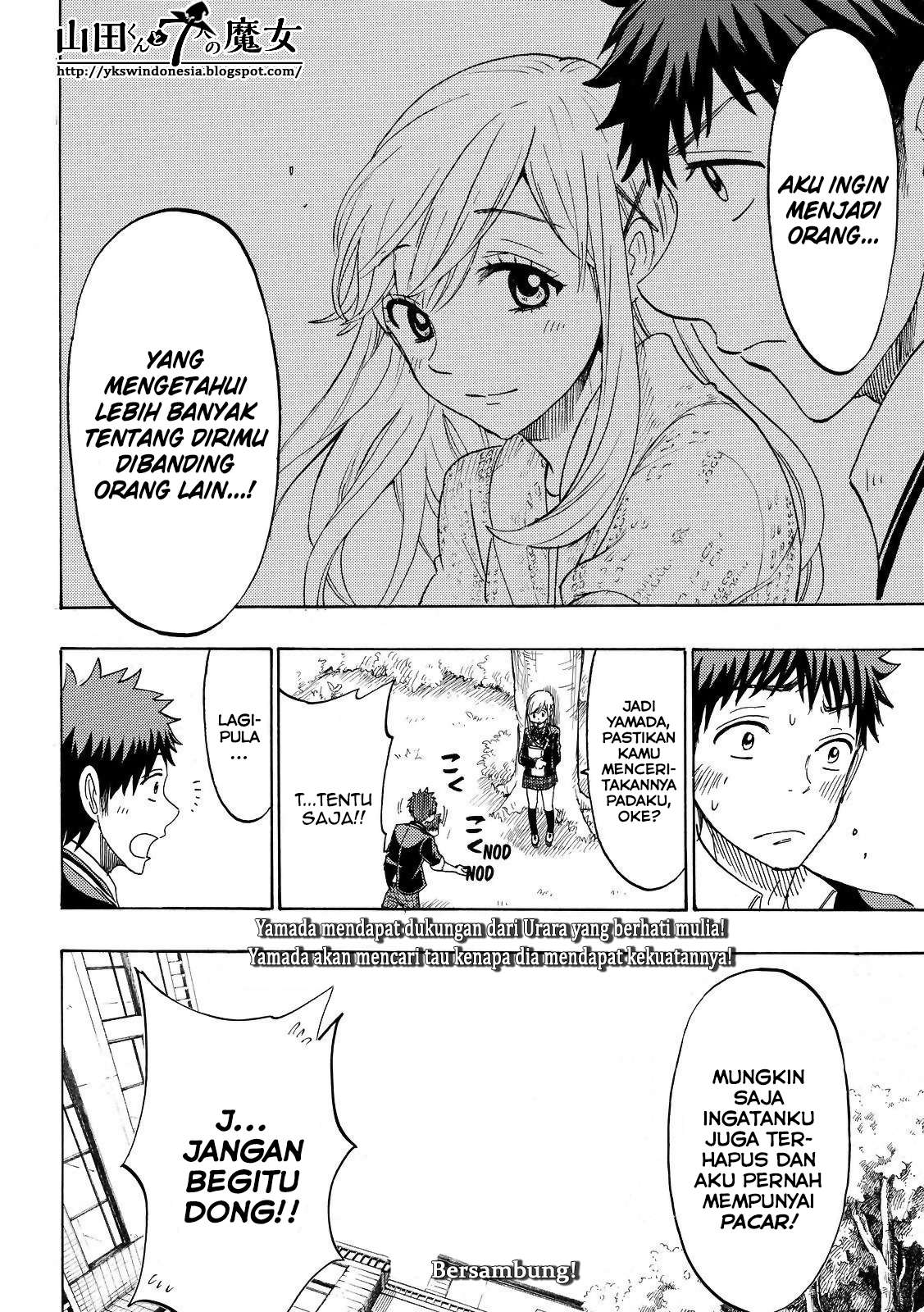 Yamada-kun to 7-nin no Majo Chapter 154 Gambar 25