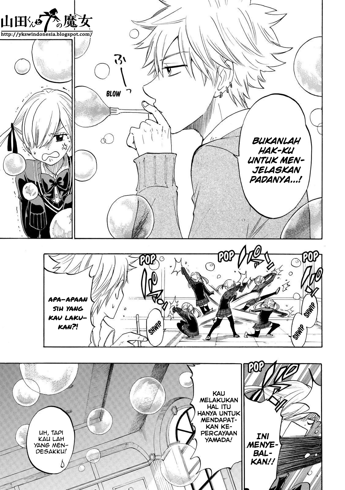 Yamada-kun to 7-nin no Majo Chapter 154 Gambar 9
