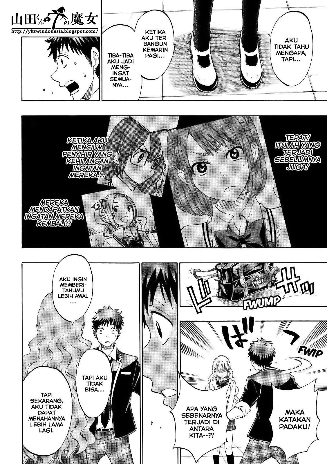 Yamada-kun to 7-nin no Majo Chapter 153 Gambar 19