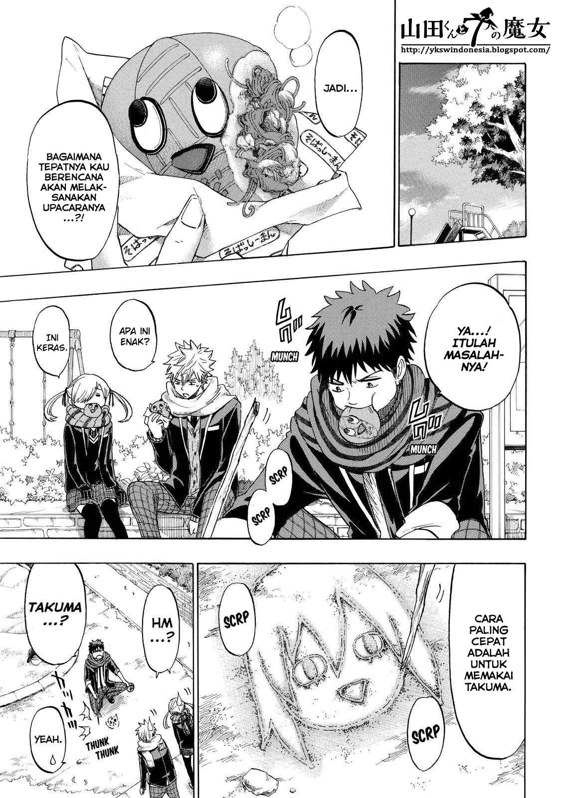 Yamada-kun to 7-nin no Majo Chapter 152 Gambar 19