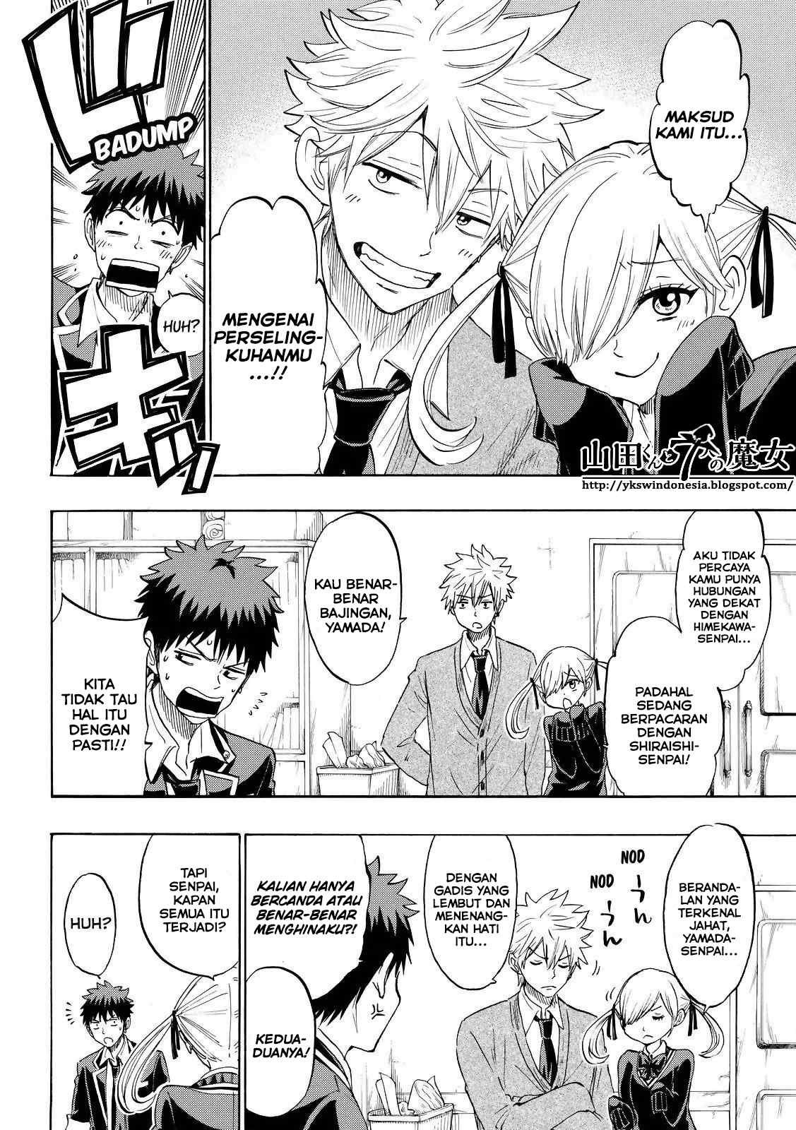 Yamada-kun to 7-nin no Majo Chapter 152 Gambar 8