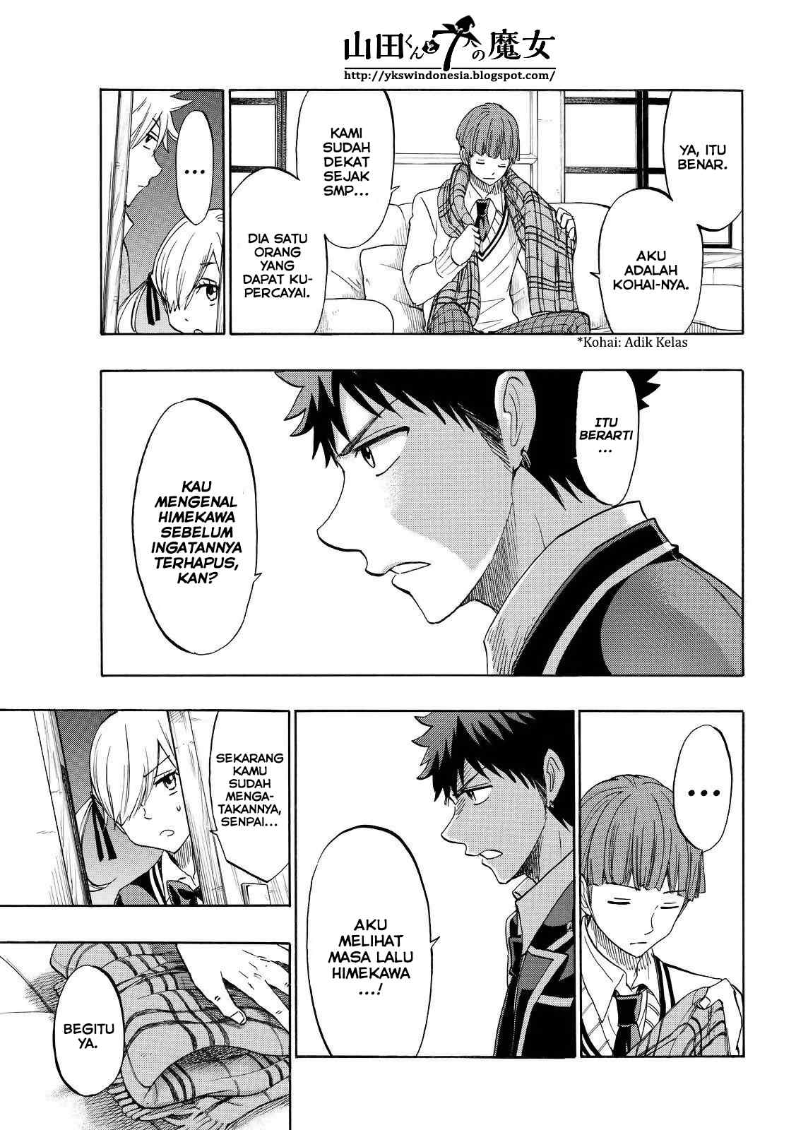 Yamada-kun to 7-nin no Majo Chapter 151 Gambar 16
