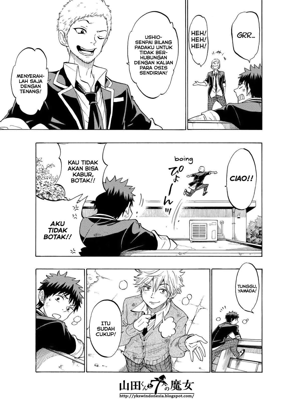 Yamada-kun to 7-nin no Majo Chapter 150 Gambar 4