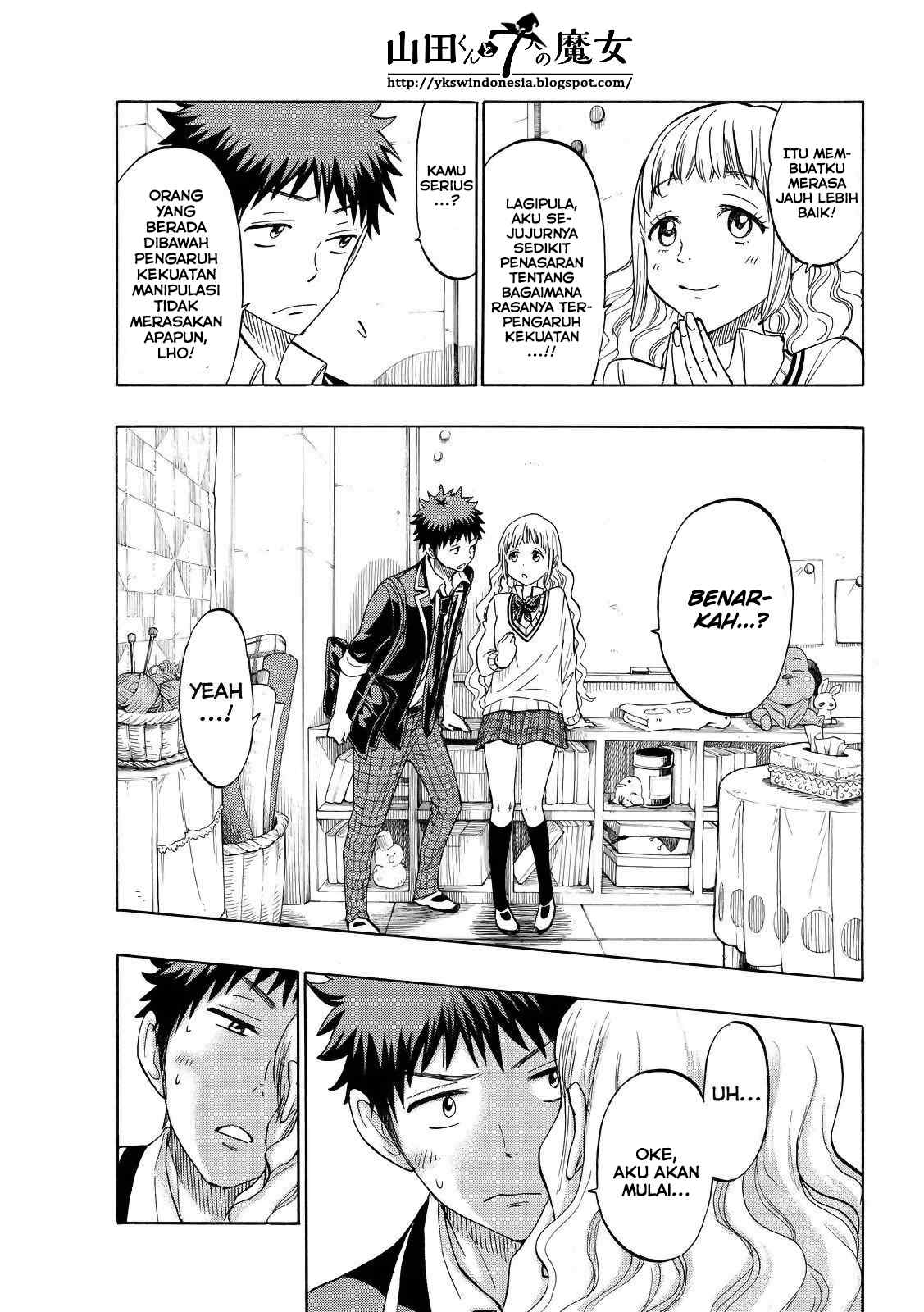 Yamada-kun to 7-nin no Majo Chapter 149 Gambar 10
