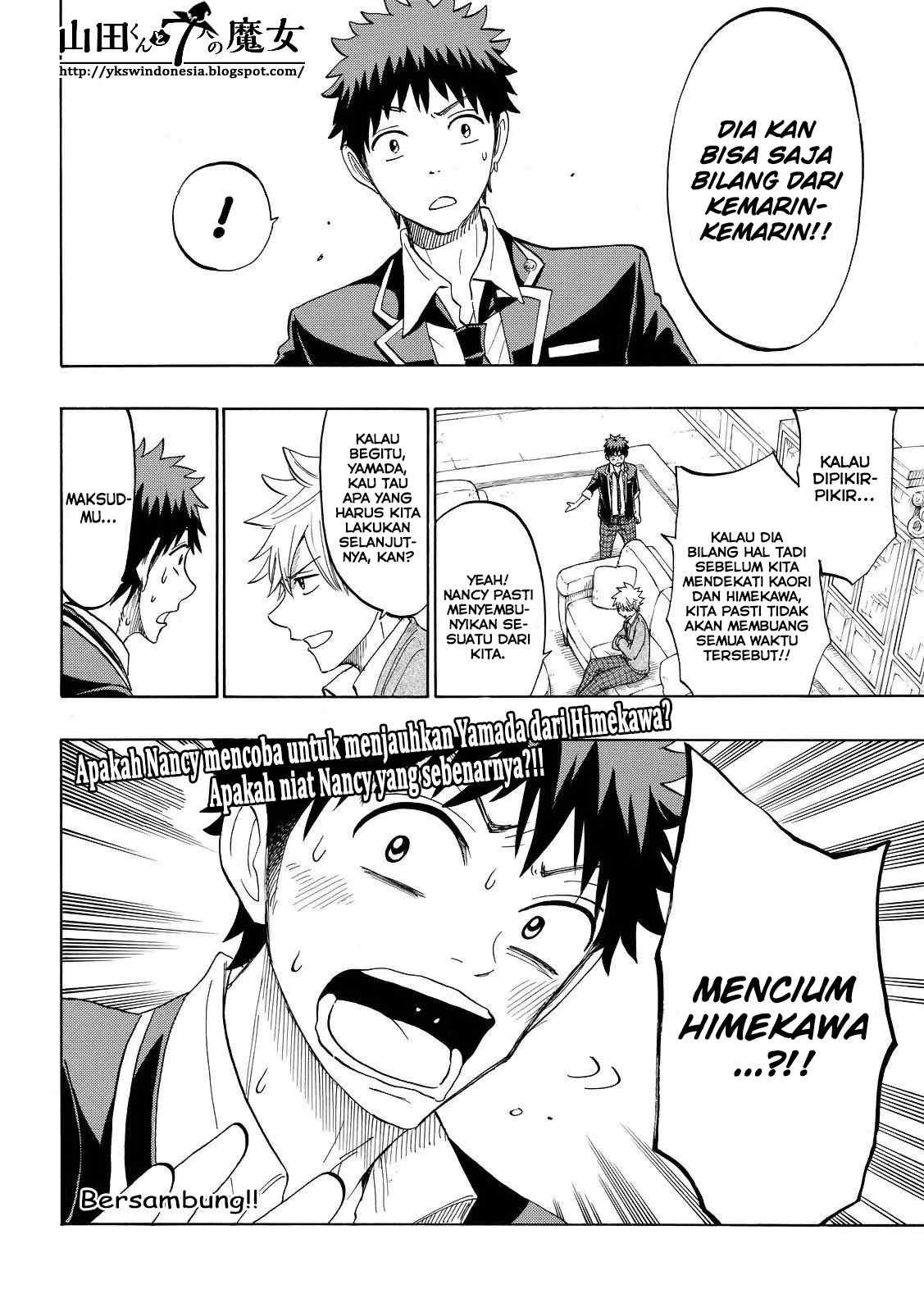 Yamada-kun to 7-nin no Majo Chapter 149 Gambar 21