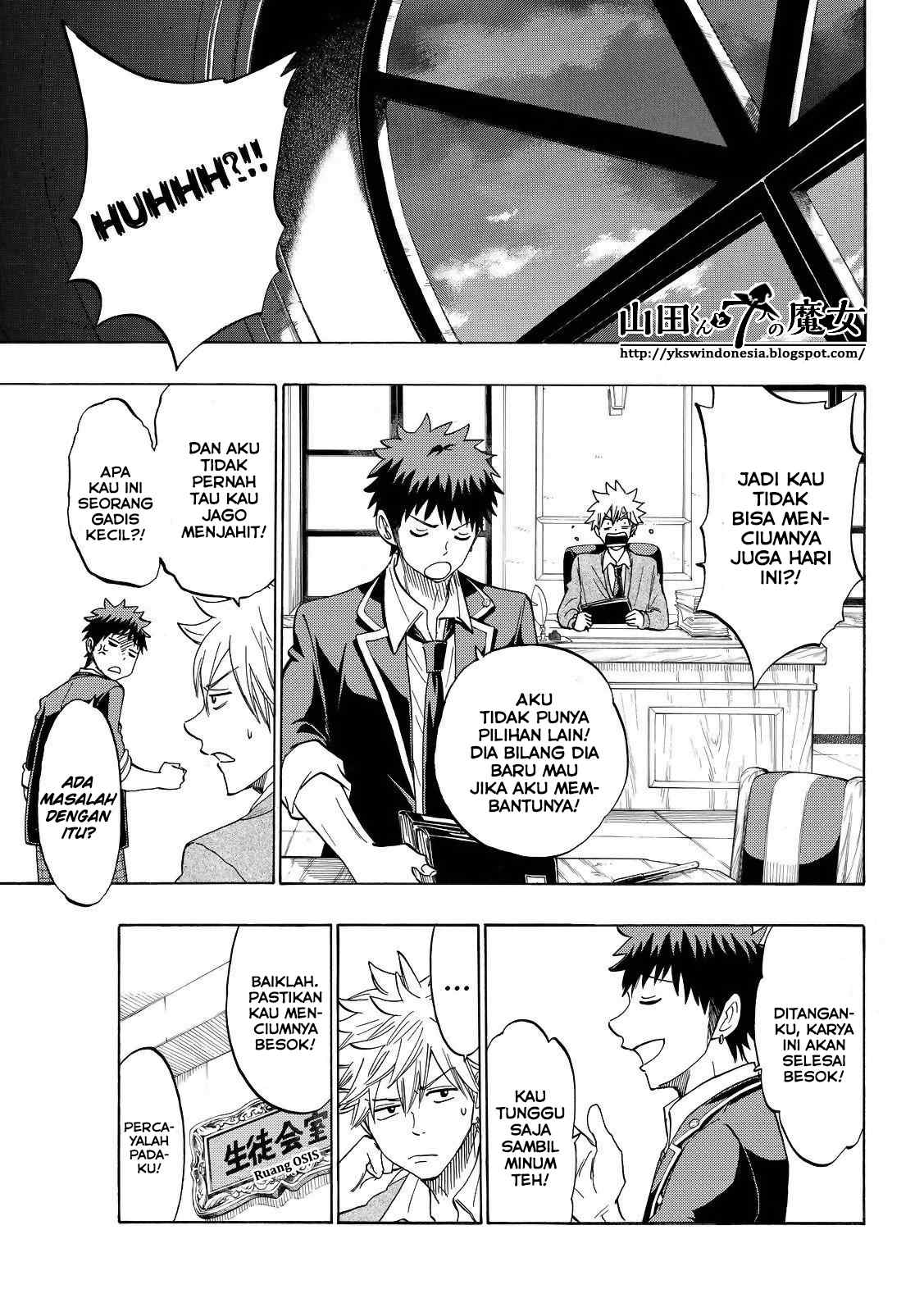 Yamada-kun to 7-nin no Majo Chapter 148 Gambar 12