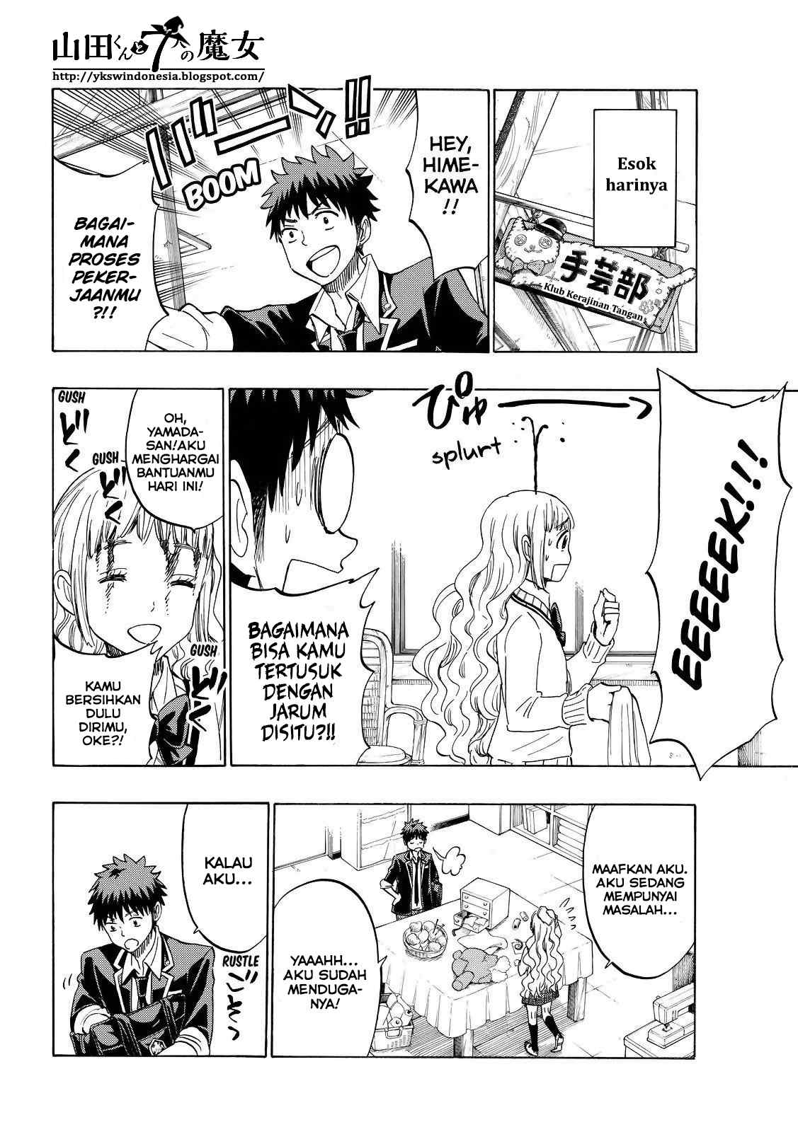 Yamada-kun to 7-nin no Majo Chapter 148 Gambar 13