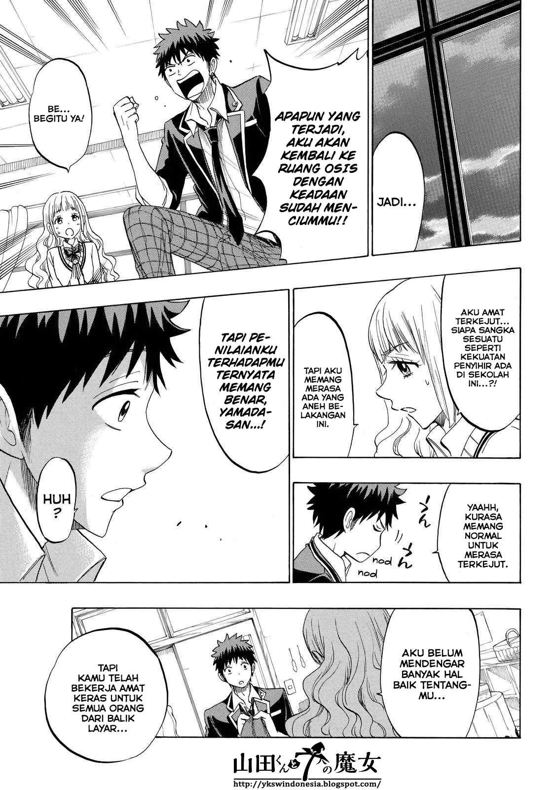 Yamada-kun to 7-nin no Majo Chapter 148 Gambar 16