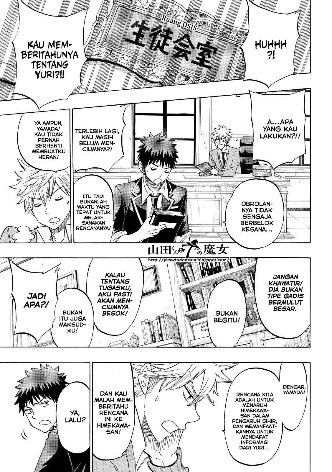 Yamada-kun to 7-nin no Majo Chapter 148 Gambar 18