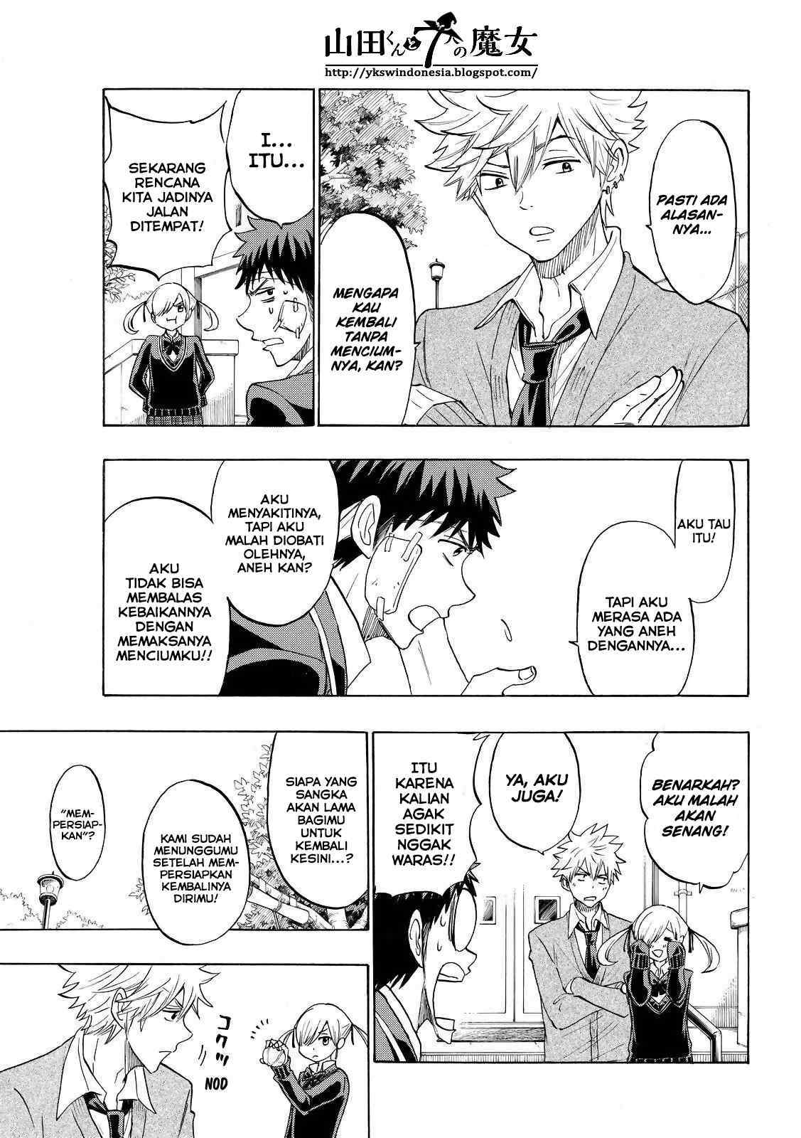 Yamada-kun to 7-nin no Majo Chapter 148 Gambar 4