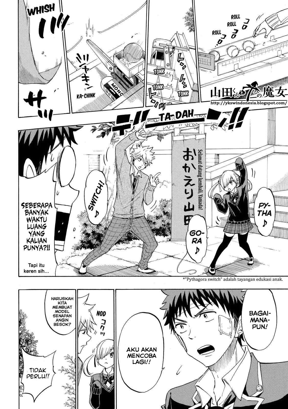 Yamada-kun to 7-nin no Majo Chapter 148 Gambar 5