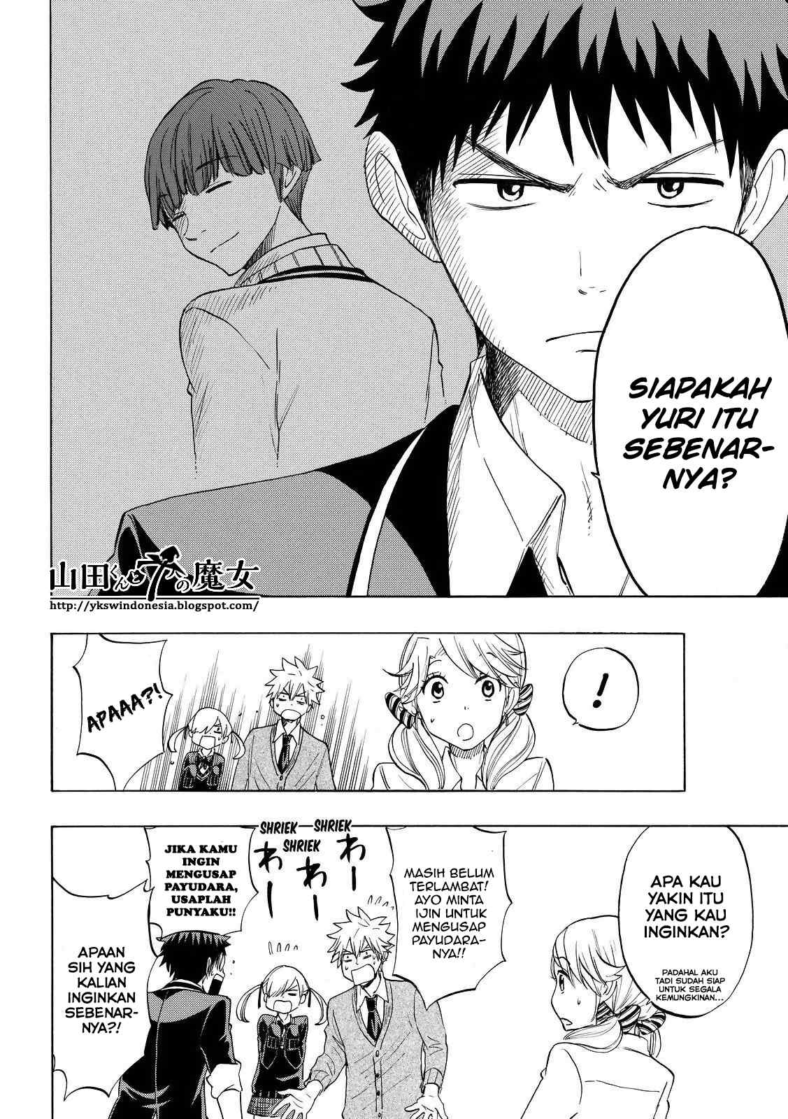 Yamada-kun to 7-nin no Majo Chapter 147 Gambar 11