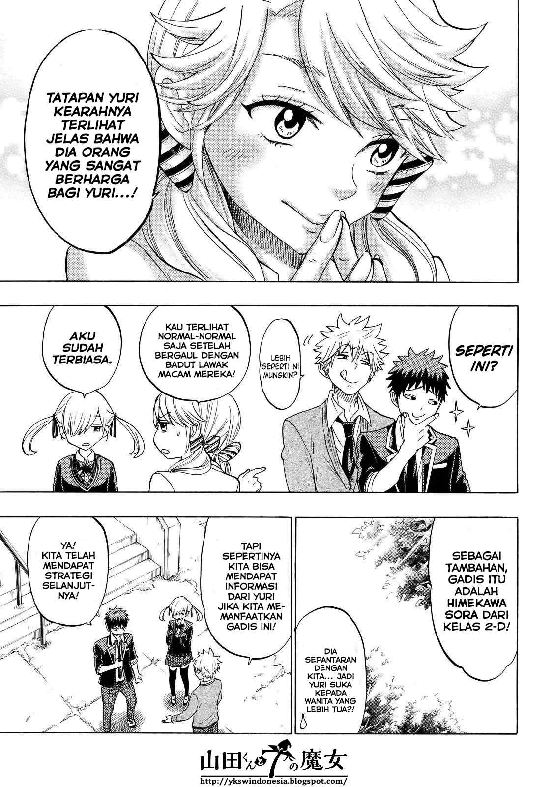 Yamada-kun to 7-nin no Majo Chapter 147 Gambar 14
