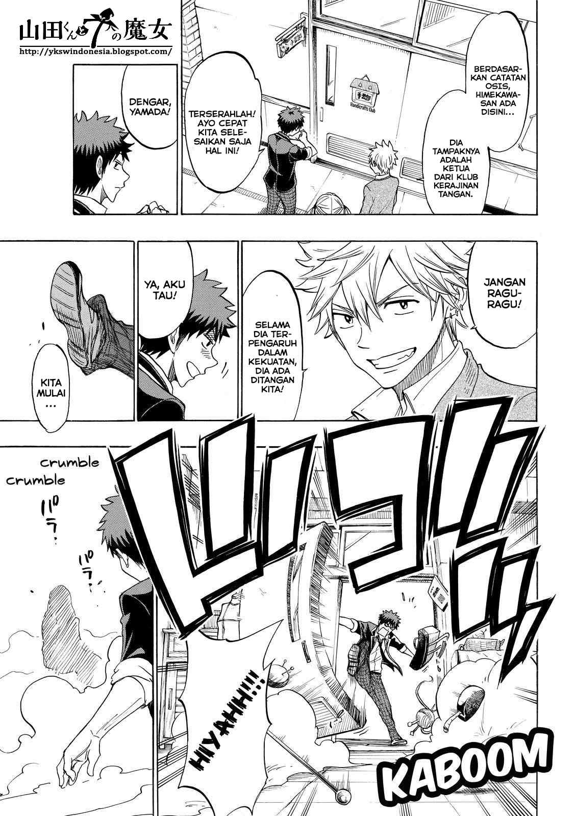 Yamada-kun to 7-nin no Majo Chapter 147 Gambar 16