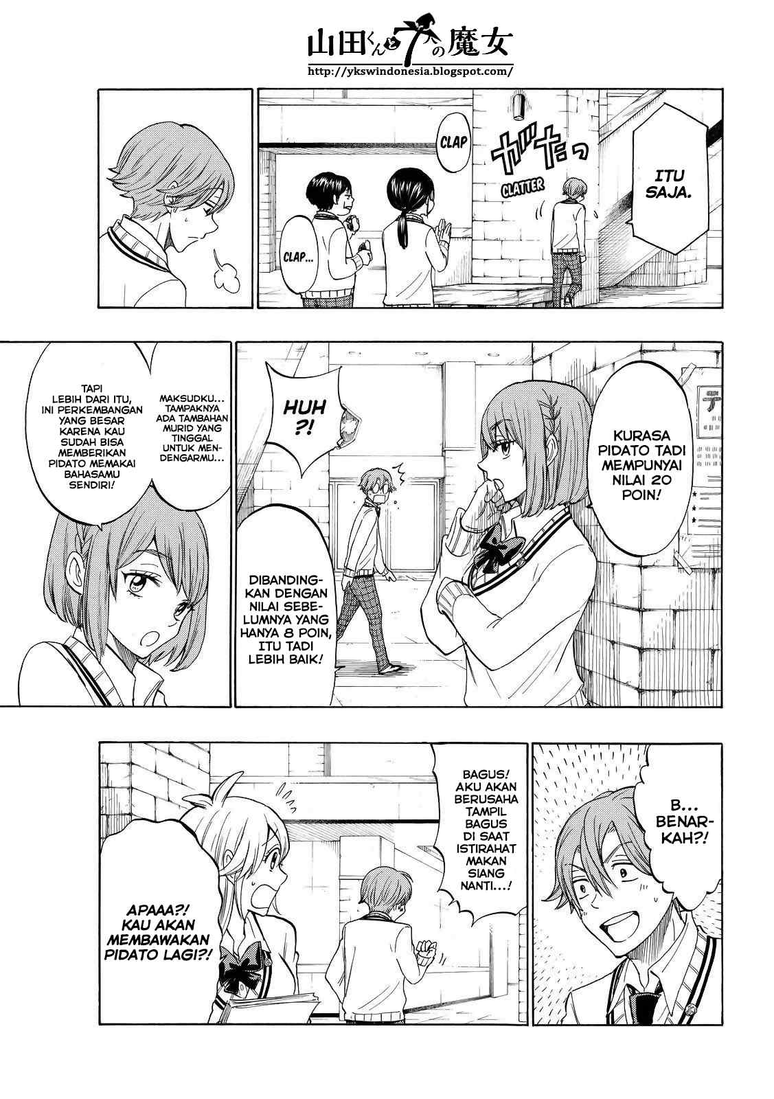 Yamada-kun to 7-nin no Majo Chapter 147 Gambar 4
