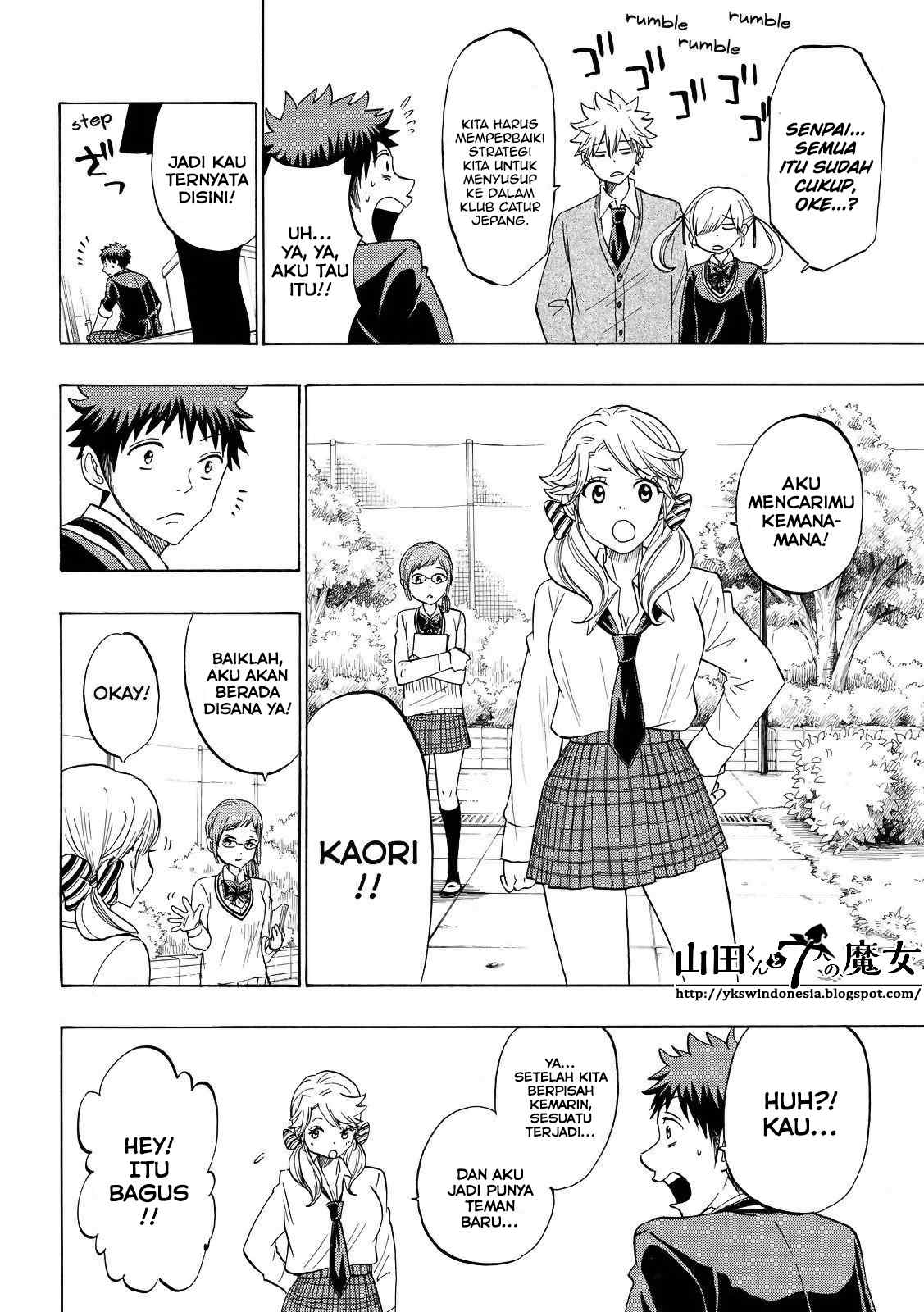 Yamada-kun to 7-nin no Majo Chapter 147 Gambar 7
