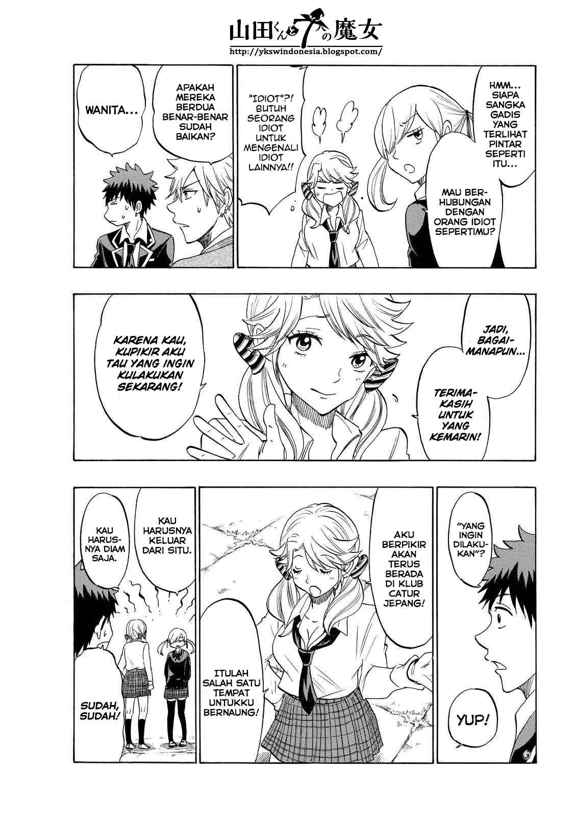 Yamada-kun to 7-nin no Majo Chapter 147 Gambar 8
