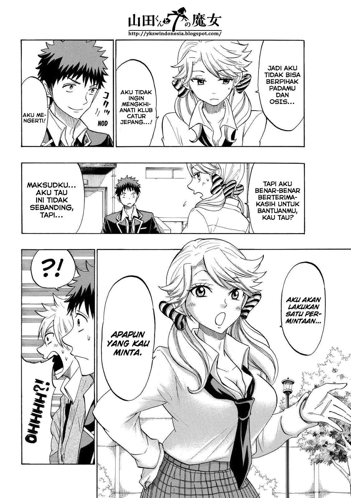 Yamada-kun to 7-nin no Majo Chapter 147 Gambar 9