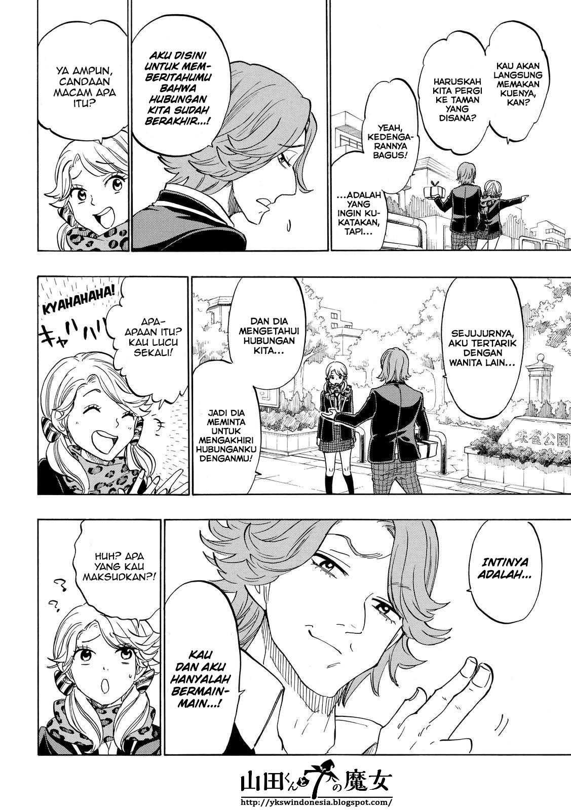 Yamada-kun to 7-nin no Majo Chapter 145 Gambar 11