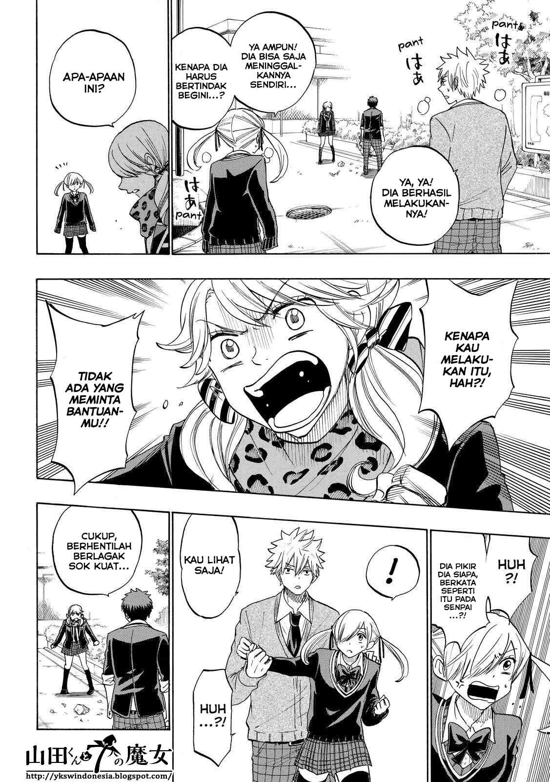 Yamada-kun to 7-nin no Majo Chapter 145 Gambar 17