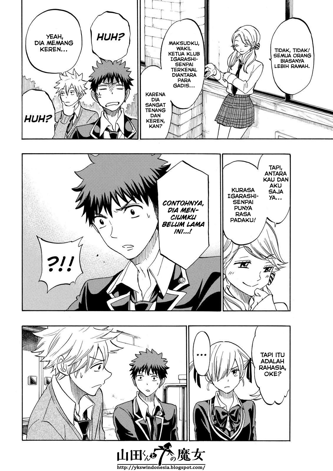 Yamada-kun to 7-nin no Majo Chapter 143 Gambar 15