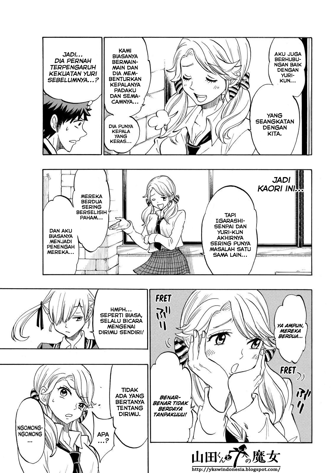 Yamada-kun to 7-nin no Majo Chapter 143 Gambar 16