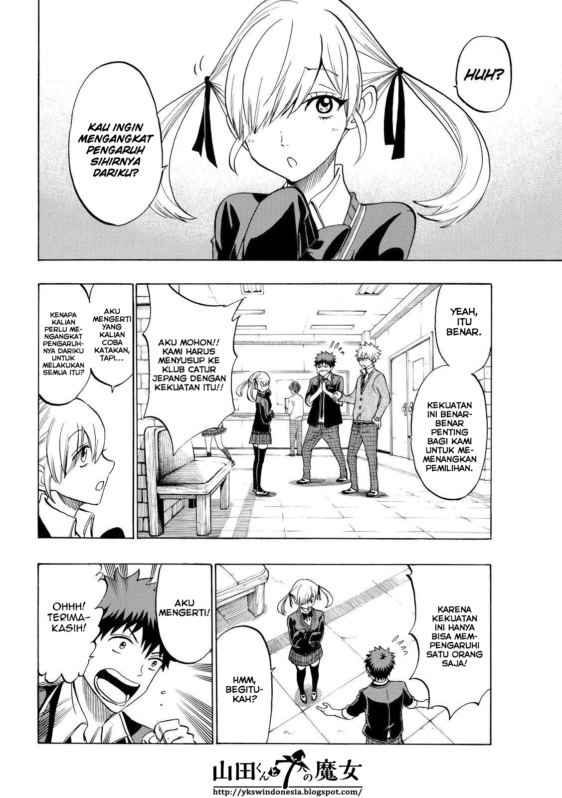 Yamada-kun to 7-nin no Majo Chapter 142 Gambar 9
